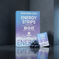 Fabricant OEM ODM GMP de suppléments de nutrition sportive pour hommes, énergie et concentration, en bandes orales à dissolution rapide