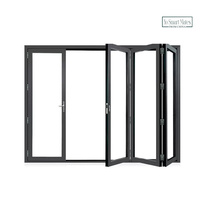 Ventanas Corredizas Arqueadas con Múltiples Paneles - Ventanas Modernas de Aluminio Premium para Dormitorio/Sala de Estar/Baño con Buena Ventilación