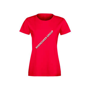 Vente en gros d'usine OEM de haute qualité pour femmes impression de t-shirts personnalisés vêtements t-shirts vierges pour femmes du Bangladesh - Product Image 1