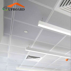 Fuerte capacidad antioxidante Techo suspendido de aluminio 60*60Cm Hoja decorativa - Product Image 3