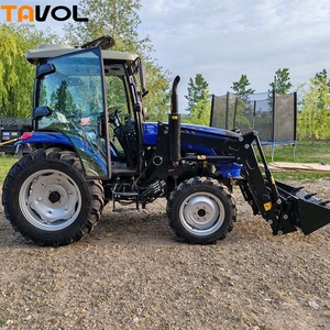 รถแทรกเตอร์ขนาดเล็ก 4x4 45 แรงม้า 50 แรงม้า 60 แรงม้า รถไถนาขนาดเล็กสำหรับการเกษตร - Product Image 5