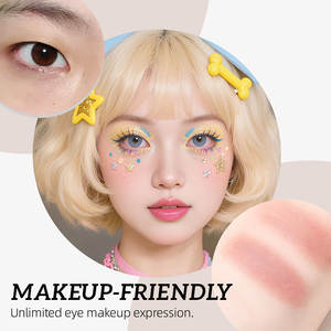 Nouveau design ruban de levage des <span class=keywords><strong>paupières</strong></span> 200 pièces outils de paupière dentelle Double bande de paupière outils de maquillage Extension de cils avec pince à épiler à pointe de fibre - Product Image 3