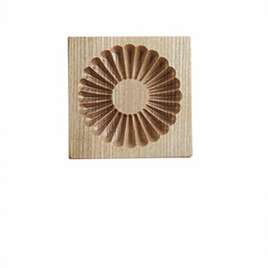 <span class=keywords><strong>Emporte</strong></span>-pièce en bois durable antiadhésif pour biscuits, forme carrée, outil de pâtisserie pour Halloween, Thanksgiving, Noël - Product Image 1