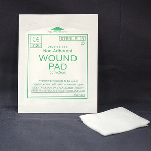Pansement médical transfrontalier anglais non adhésif, compresses absorbantes, compresses absorbant le sang, accessoires de trousse de premiers secours, non-tissé - Product Image 2
