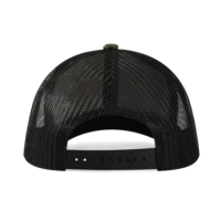 Gorra Trucker Profesional de Camuflaje con Bordado 3D, Gorra de Malla Ajustable con Visera Plana para Caza al Aire Libre