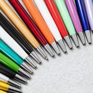 Stylos à bille métalliques promotionnels à succès avec logo, stylet universel, encre gel, vente en gros, stylo personnalisé adapté au marketing - Product Image 4