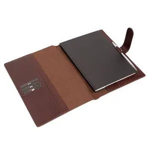 日记本封面规划器用预算活页夹软笔记本聚氨酯皮革材料