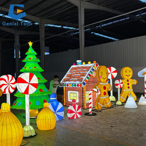Esposizione della lanterna del Festival della casa di natale della decorazione della lanterna all'aperto del parco a tema SGL049 - Product Image 4