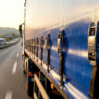 Bâche latérale en vinyle haute élasticité sur mesure pour camion, bâche de protection pour camion plateau US/Canada