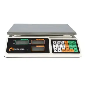 Shorbull Balanza Comercial Digital Aluminio 40Kg - Product Image 1