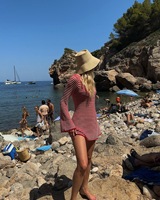 Nouvelle Robe Courte Tricotée Rayée Vintage Y2K pour Femme 2026 – Pull Slim à Manches Longues Élégant pour Vacances et Plage