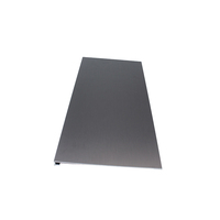 Tôle d'aluminium anodisé brossé argent clair 1060 1050 3003 de 0,21 mm à 3 mm avec AA10 AA15 pour appareils électroménagers et armoires de cuisine