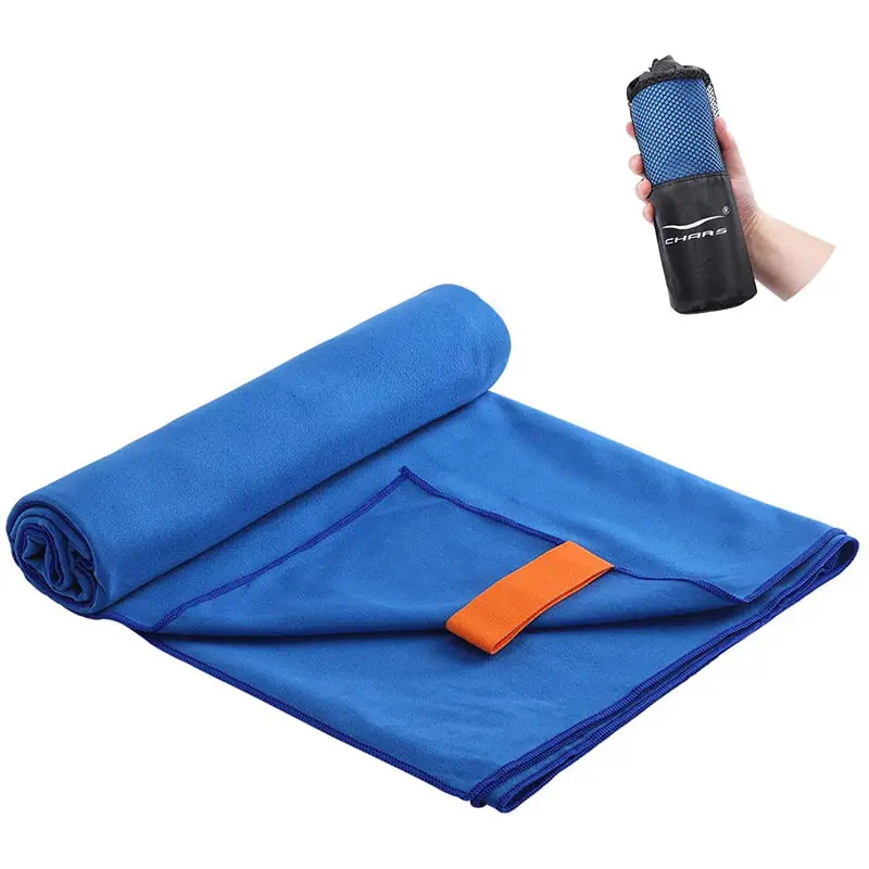 Vente chaude poids léger microfibre éponge serviette de sport serviettes de sport