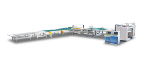 Machine de fabrication de boîtes en carton ondulé automatique à 3 plis personnalisée WJ100-1600, ligne de production de carton ondulé - Product Image 6