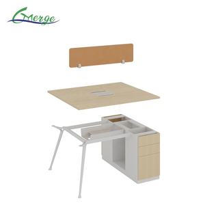 Escritorio Modular para <span class=keywords><strong>Oficina</strong></span> Glory Merge, Estación de Trabajo Compartida para 2, 4, 6 u 8 Personas, Extensible, Espacio Abierto, Cubículo, Estación de Trabajo para Personal - Product Image 3