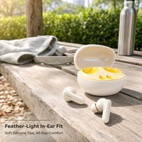 Écouteurs sans fil TWS Bluetooth V6.0, écouteurs intra-auriculaires, casque avec haut-parleur de 13 mm, écouteurs stéréo, 5-6H d'autonomie, étui de charge Type-C