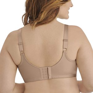 ÉCHANTILLON GRATUIT <span class=keywords><strong>Soutien</strong></span>-<span class=keywords><strong>gorge</strong></span> ouvert pour femmes, garniture en satin sans fil, bretelles convertibles, sans fil en <span class=keywords><strong>microfibre</strong></span> douce - Product Image 3