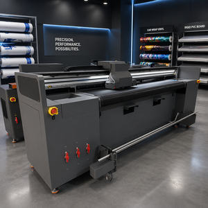Impresora UV Híbrida de Alta Velocidad de 1.9m con 3 Cabezales <span class=keywords><strong>Epson</strong></span> I3200-U1, Impresora UV Multifuncional de Rollo y Cama Plana para Uso Industrial - Product Image 1