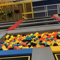Aire de jeux intérieure personnalisée clé en main, jouets pour enfants, trampolines, toboggans, grande machine à balles populaire, mur d'escalade, pour tous les âges