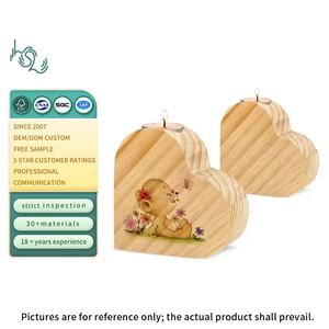 Bougie en forme <span class=keywords><strong>de</strong></span> cœur à sublimation, décoration d'ambiance, décoration <span class=keywords><strong>de</strong></span> la <span class=keywords><strong>maison</strong></span>, impression par <span class=keywords><strong>transfert</strong></span> thermique, logo personnalisé, cadeau en gros - Product Image 1