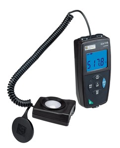 C.A 1110 Luxmètre par <span class=keywords><strong>Chauvin</strong></span> <span class=keywords><strong>Arnoux</strong></span> P01654110 0.1 - 200000 lx photomètre numérique de conception rotative fendue - Product Image 2