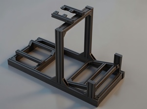 Cadre en aluminium Simracing Cockpit de base bon marché Conception simple pour un usage domestique - Product Image 3