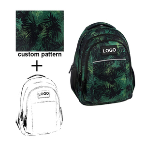 Plecak à la mode Sublimation sac à dos pour enfants multi-compartiments sacs <span class=keywords><strong>de</strong></span> livres scolaires avec logo personnalisé - Product Image 1