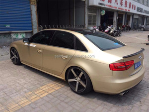 Matte Chrome Metallic Champagne Gold <strong>Vinyl</strong> <strong>Wrap</strong> for Car Wrapping Film Stickers 1.52*18m - Product Image 6