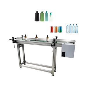 Şişe taşımak için kullanılan fabrika fiyat ayarlanabilir hız bant konveyör, tartı - Product Image 3