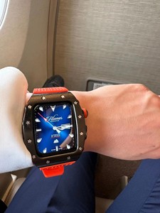 <span class=keywords><strong>Correa</strong></span> de Repuesto Super Cool con Hebilla de Mariposa de Goma, Estilo Richard, de una Sola Pieza, de 44 mm y 45 mm para <span class=keywords><strong>Apple</strong></span> Iwatch SE 8 7 6 5 Series - Product Image 5