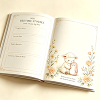 Livre de souvenirs pour bébé de sa première année, journal personnalisé pour bébé, album de souvenirs pour nouveau-né, livre d'enregistrement photo