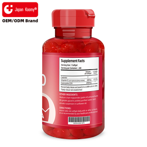 ผู้ผลิตซอฟต์เจลโคเอนไซม์ คิวเท็น แบรนด์ส่วนตัว บำรุงสุขภาพหัวใจสำหรับผู้ชายและผู้หญิง 200 มก. 240 ซอฟต์เจลโคเอนไซม์ คิวเท็น - Product Image 5