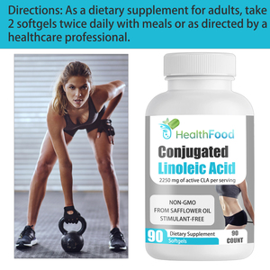 Conjugated Linoleic Acid Cla Softgels Fat Burner Herbal <b>supplements</b> Non GMO Safflower Oil for Healthy Weight Management - Product Image 4