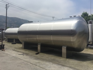 Réservoir de stockage horizontal à enveloppe de refroidissement liquide pour produits laitiers, en acier inoxydable 304 de qualité <span class=keywords><strong>alimentaire</strong></span>, prix d'usine - Product Image 3