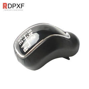 Palanca de Cambios Manual Compatible con <span class=keywords><strong>Kia</strong></span> Forte <span class=keywords><strong>Cerato</strong></span> K3 Hyundai, Nueva Palanca de Cambios Manual de 6 Velocidades de Cuero Genuino - Product Image 1