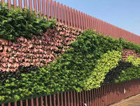 Module de jardin vertical auto-arrosant avec trou de drainage, écologique, durable, biodégradable, léger, en plastique, à suspendre au mur, pour intérieur