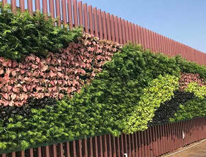 โมดูลสวนแนวตั้งแบบรดน้ำเองได้ เป็นมิตรกับสิ่งแวดล้อม ทนทาน ติดผนังได้ ใช้ได้ทั้งภายในและภายนอกอาคาร ระบบผนังสีเขียว - Product Image 6