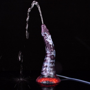 Realistic Squirting Tentacle <b>Dildo</b> Ejaculating Lifelike Knotted <b>Dildo</b> Large Anal <b>Dildo</b> with Suction Cup Adult Sex Toy for Women - Product Image 5
