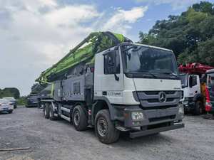 Bomba de Concreto Montada en Camión con Motor Diésel Zoomlion 2020 Usada, Alcance de 56 m, Productividad de 20 m/h, Incluye Motor, Superventas - Product Image 2