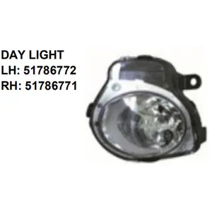 51786772 51786771 OEM untuk Lampu Siang Mobil FIAT 500 2007