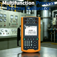 Calibrateur de process multifonction portable avec communication HART, pour la mesure de tension, courant, température et signal 4~20mA