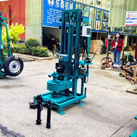 Petite machine de forage de puits d'eau électrique, profondeur de forage 120m, pour la vente aux fermes