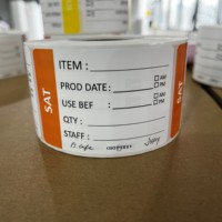 Restaurant Keuken Dagen Weken Stickers Voedsel Label Zelfklevend Papier Voor Koelkast Opslag Datum Labels Containers Zakken Potten
