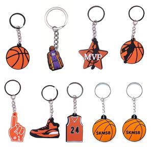Porte-clés personnalisé 2D en PVC souple, porte-clés en caoutchouc souple avec logo, porte-clés en silicone, porte-clés en caoutchouc en forme de ballon de football - Product Image 6