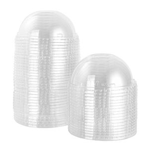 Couvercle dôme jetable en plastique <span class=keywords><strong>PET</strong></span> personnalisable de 107mm - Product Image 3