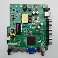 Nueva placa base de TV LCD RR52C.816A, programa de escritura fantasma TNT DVB-T de a 25 m