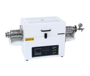 Four tubulaire de laboratoire haute température 1150°C-1200°C, four tubulaire à atmosphère ouverte sous vide, tubes en quartz de 60mm/80mm/100mm en option - Product Image 3