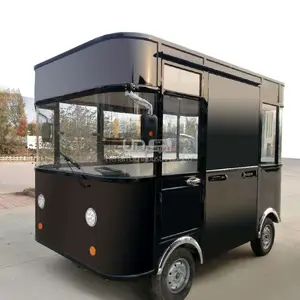 Carrito de comida eléctrico de 4 ruedas, carrito de comida, Donut de perro caliente, camión de helado, nuevo estilo, a la venta, EE. UU.