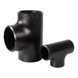 1/2 Polegada a 42 Polegada Soldadura de Bottom CS aço carbono EQUAL ASTM A234 WPB Tee