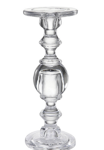 Colonnes en verre et chandeliers coniques Les chandeliers à base de verre transparent sont à la mode et polyvalents - Product Image 2